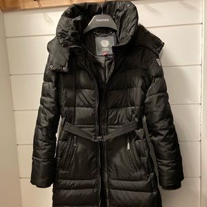 Vince Camuto Puffer Coat in Black, Sz M.